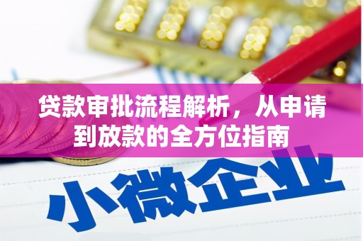 望谟贷款审批流程解析，从申请到放款的全方位指南