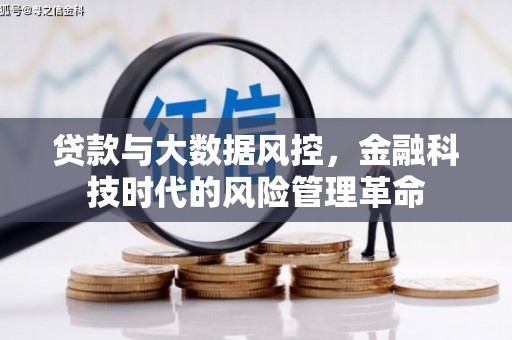 金乡贷款与大数据风控，金融科技时代的风险管理革命