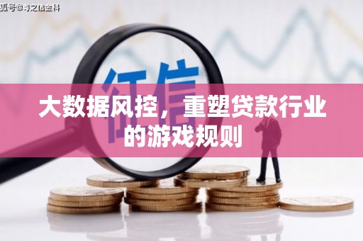 嘉定大数据风控，重塑贷款行业的游戏规则