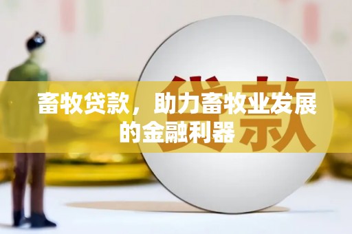 灵石畜牧贷款，助力畜牧业发展的金融利器