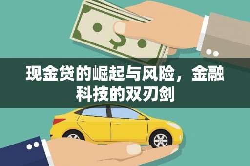 合山现金贷的崛起与风险，金融科技的双刃剑