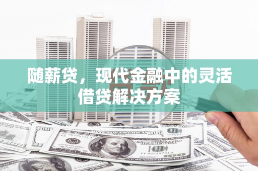 英德随薪贷，现代金融中的灵活借贷解决方案