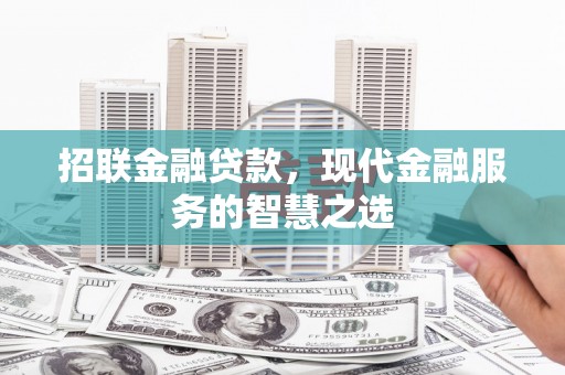 东西湖招联金融贷款，现代金融服务的智慧之选