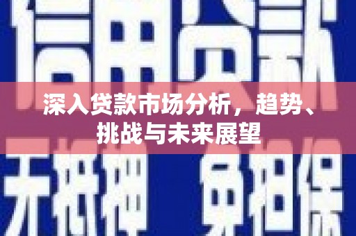 瑞穗深入贷款市场分析，趋势、挑战与未来展望