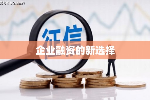 八宿企业融资的新选择