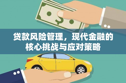 哈尔滨贷款风险管理，现代金融的核心挑战与应对策略