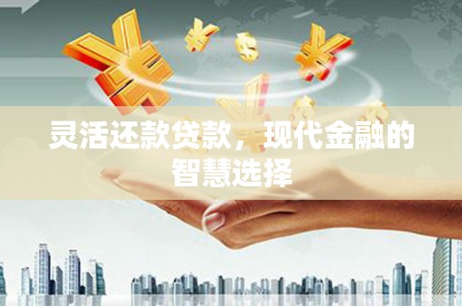 中和灵活还款贷款，现代金融的智慧选择