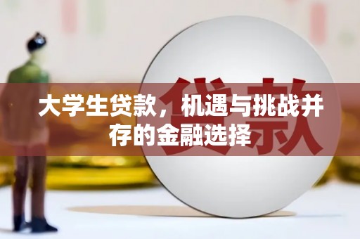 西安大学生贷款，机遇与挑战并存的金融选择