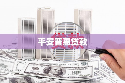 褒忠平安普惠贷款